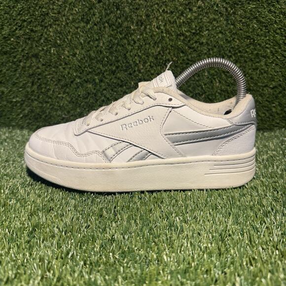 Size 6 - Reebok Royal Techque T White Gray (W) - Picture 1 of 7